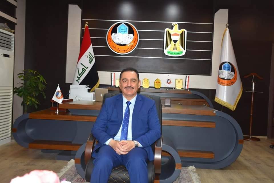 قصي الاحمدي رئيس جامعة الموصل