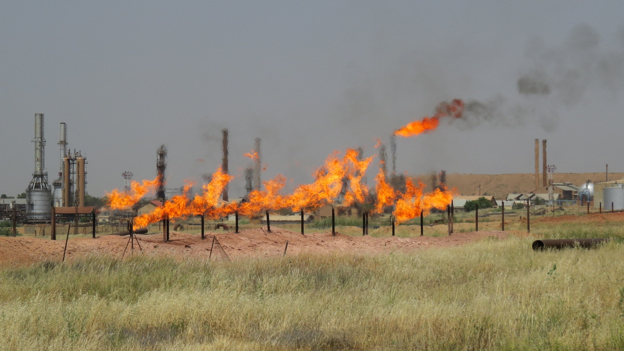 Kirkuk 2014: State-run North Oil Company supervising Kirkuk oil fields Photo: KirkukNow