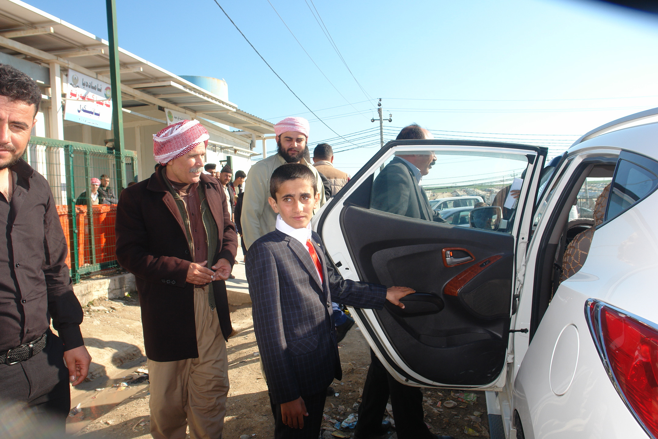 Duhok- Mazin Salim Kaparatu göçmen kampında akrabaların arasında, 8 Mart 2019, Fotoğraf: Ammar Aziz