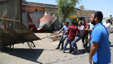 Kirkuk: mechanics protested against decision to relocate their shops to new industrial area