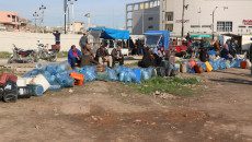 In Kirkuk, people demonstrated against lack of Kerosene