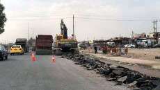 Holes digged for street repair in Mosul have put people’s lives in danger