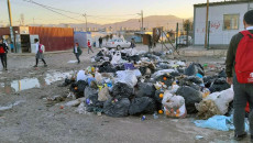 IDP camp school besieged by garbage