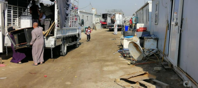 Authorities close down all IDP camps in Baghdad and Karbala
