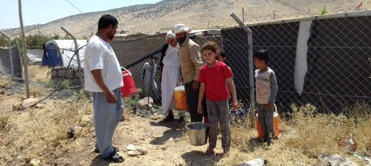 40 بالمائة من نازحي جبل سنجار لا تصلهم مياه الشرب