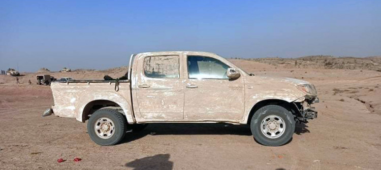 Pickup seized by ISIL militants returned to owners after two years