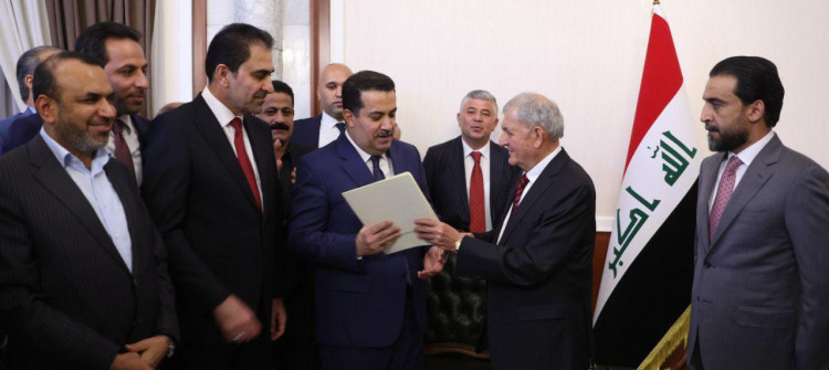 لەتیف رەشید بوو بە سەرۆك كۆمار و محەمەد سودانی دەبێتە سەرۆك وەزیرانی عیراق