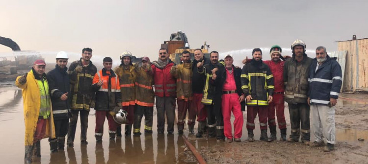 بعد اسبوع من تفجيرهما..<BR> النفط تعلن اخماد حريق بئرين في محافظة كركوك بـ"وقت قياسي"