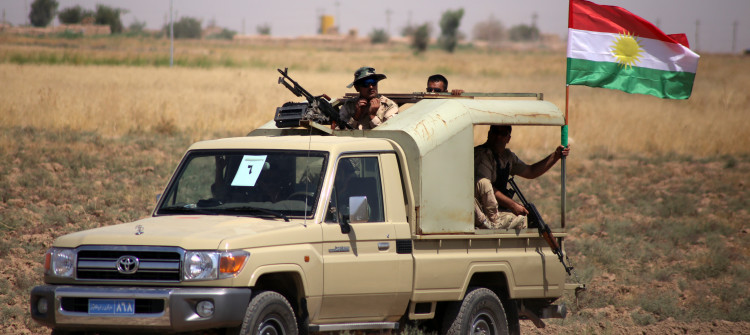The Peshmerga back to Kirkuk