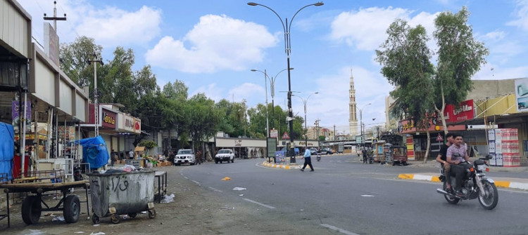 كركوك: الكسبة وأصحاب المحال يطالبون برفع حظر التجوال