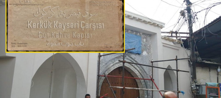 Sadece arapça ve türkçe yazılmış<br>kerkük kayseri panolarda kürt dili yoktur