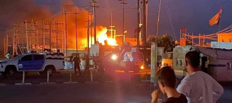 Şengal santrali yandı; Vatandaşlara günde 14 saat elektrik verilemeyecek