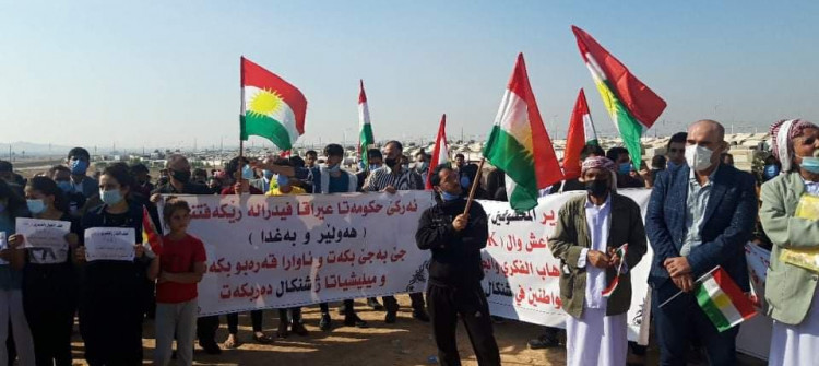 Part of Ezidi community seek support for Shingal accord