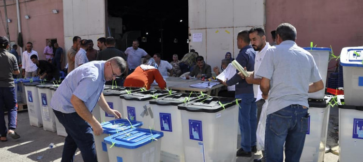 Kerkük’te oyların elle sayımı tamamlandı