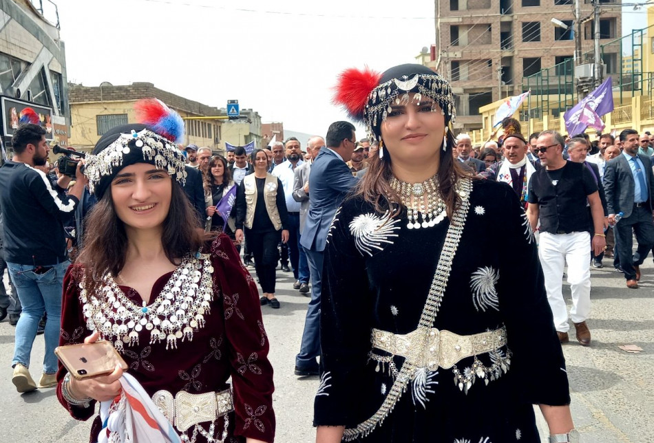 Duhok’ta Hristiyan topluluğu Akitu’yu kutladı