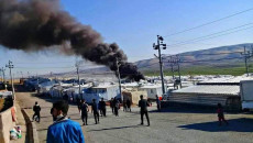 خسائر مادية في مخيم للنازحين الايزيديين بقضاء زاخو إثر حريق