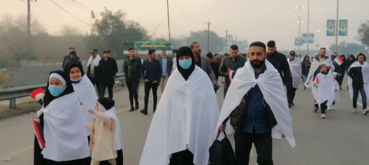 العاصمة بغداد تترقب الاحداث بقلق وسط تظاهرات الصدر والتحرير