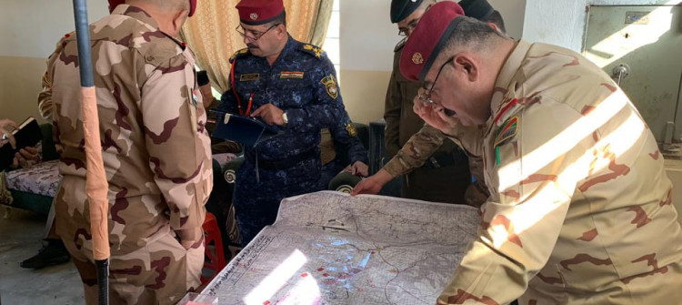 عملية امنية في كركوك لتأمين مواقع استراتيجية