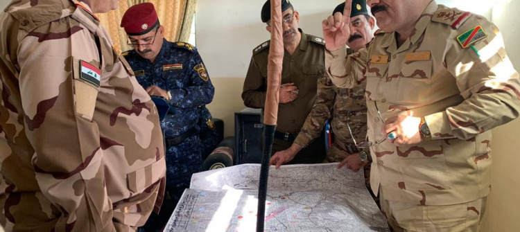 Kirkuk: Security forces launch clearing operation to secure strategic locations