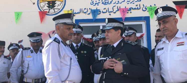 مرور نينوى تبدأ العمل بالمشروع الوطني الموازي