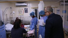 Inserting a Cannula for a Patient Requires 10 Attempts"<br>Shingal (Sinjar) Hospital Sends Recent Recruits to Training in Mosul