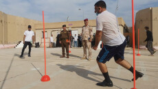 Officers compete at gyms to lose weight