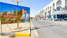 Early Race for Elections in Kirkuk: Candidate Posters, Banners fill Streets