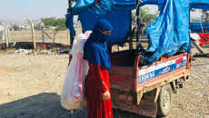 غەمەكانی گەشاو... ئەو ژنەی نایەڵێت منداڵەكانی برسی بن