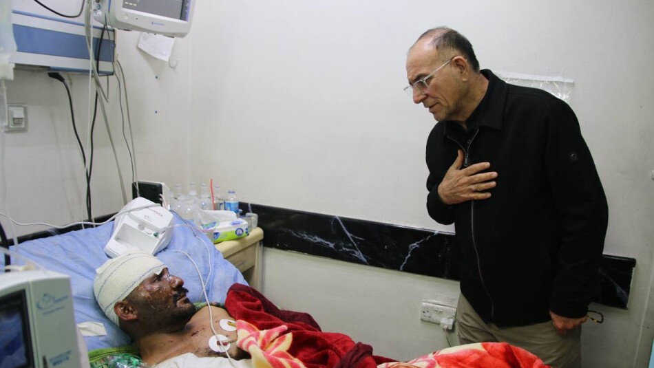 "كوژراوێك و حه‌وت بریندار"<br>له بۆردومانی باره‌گاكه‌ی حه‌شدی شه‌عبی له‌ كه‌ركوك