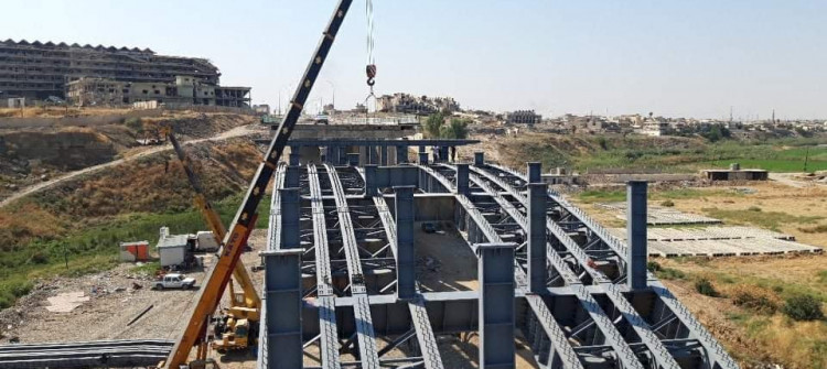 Musul’da köprülerin yapım ve tadilatına başlandı