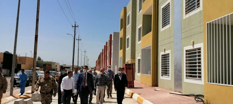 ادخال اماكن جديدة مخصصة للحجر الصحي في نينوى وكركوك