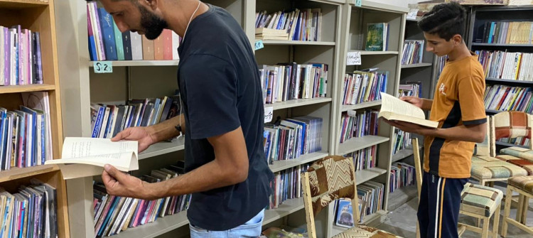 مكتبة "علي السراي" تتحدى زمن كورونا وداعش
