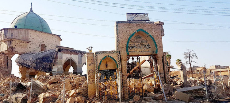 El-Nuri Ulu Camii ve El-Hadba Minaresi’nin restore çalışmalarında tartışma