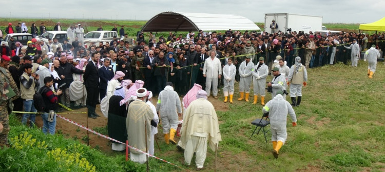 Kimliği tespit edilen 104 Ezidi’nin naaşı Şengal’e götürülecek