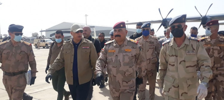 Kerkük'ün batısında kolluk kuvvetleri konuşlandırıldı