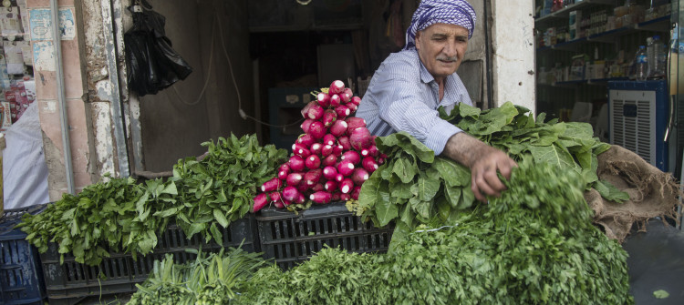 Kerkük'te meyve ve sebze fiyatları ikiye katlandı