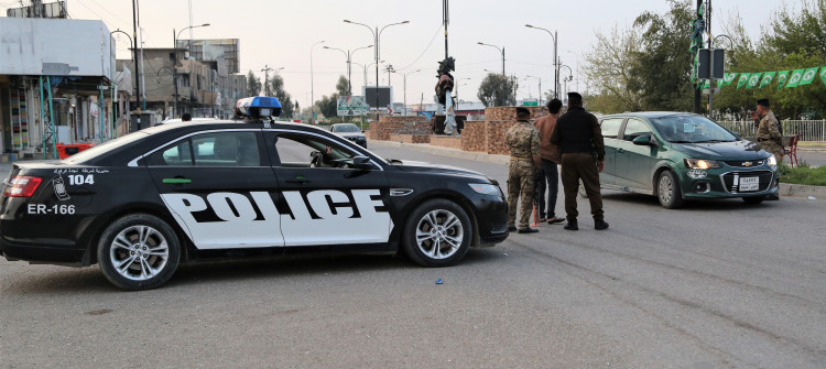 Kerkük’e Sınır Muhafız Kuvvetleri Komutanlığı'na bir subay ve 29 polis sevk edildi