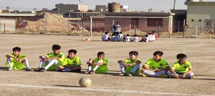 في حالة نادرة الحدوث.. وفاة لاعب كرة قدم شاب اثناء مباراة بين الواسطي ورحيماوا في كركوك