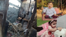 Two displaced Yazidi children died in house fire