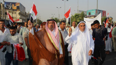 Demonstration in Kirkuk for support of governor to stay in position