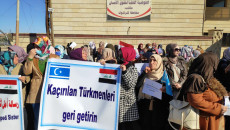 Turkmen women call to uncover fate of 1300 missing Turkmen abducted by ISIS