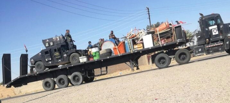 Iraqi forces brigade stationed at Kaka’i villages