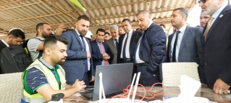 خێراییەكەی 40 مێگایە و مانگانە بە 45 هەزار دینارە<br>بۆ یەكەمجار هێڵی ئینتەرنێتی نیشتیمانیی لە كەركوك تاقیكرایەوە