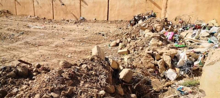 Remains exhumed from Shingal mass grave flattened into car park