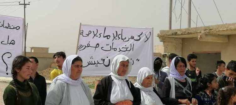 مۆلیدەكان؛ شنگال بێ كارەبا دەكەن