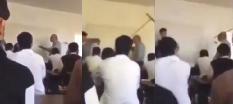 Kerkük’te öğretmen sınıfta "gülen" ortaokul öğrencisini dövdü