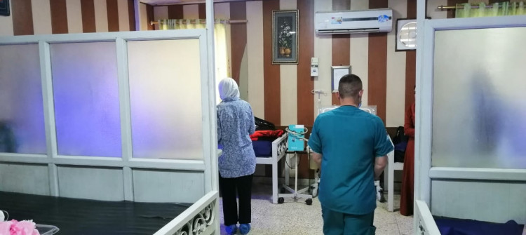 Kerkük'teki yüksek kapasiteli sağlık merkezi hizmeti durdurdu