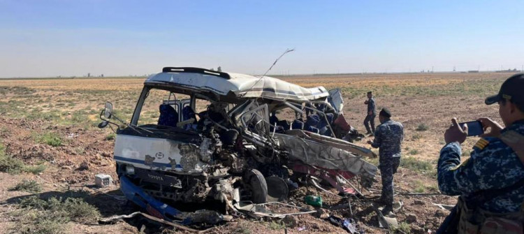 4 policemen dead, 30 injured by car accident in Kirkuk