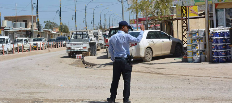 Irak hükümetinin ilçeye trafik polisi atanması engelleniyor