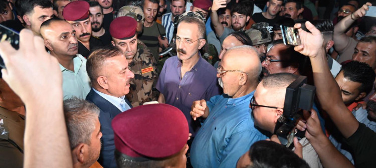 لەسەر سوكایەتیكردن بە هاوڵاتییەك<br>كاكەییەكان مۆڵەتی 24 كاتژمێر بەهێزە ئەمنییەكان دەدەن